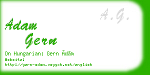 adam gern business card